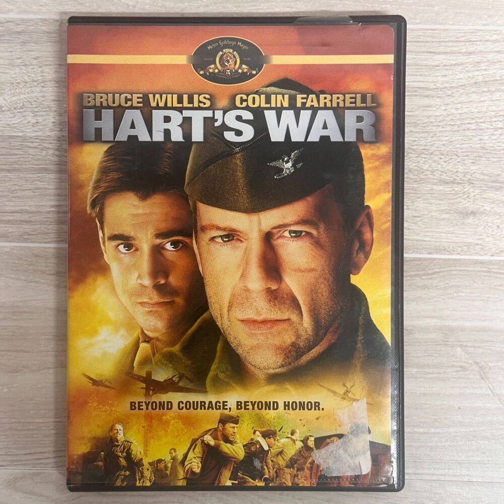 Hart's War DVD 2002 Bruce Willis Colin Farrell Special Features